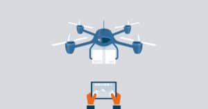 drones para operações logísticas